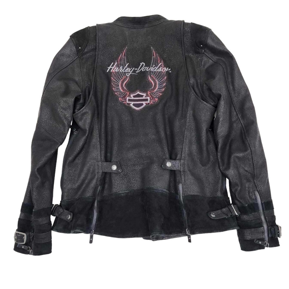 Harley-Davidson Jennite Women's Riding Jacket Black Size XL